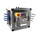 Изображение товара «Квадратный вентилятор Systemair MUB/T-S 100 630D4 IE2»