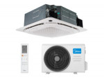 Изображение товара «Кассетный кондиционер Midea MCD1-48HRN1-R / MOU-48HN1-RR/-40»